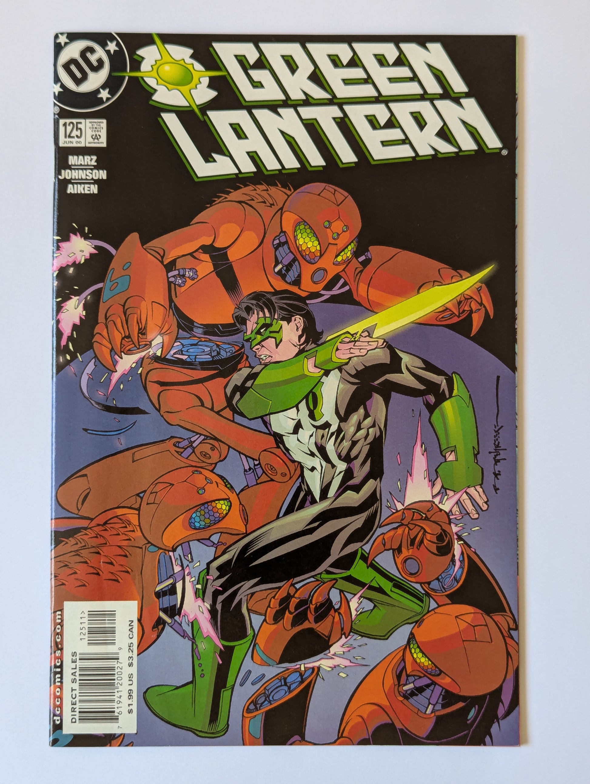 Green Lantern #125 DC Comic Book
