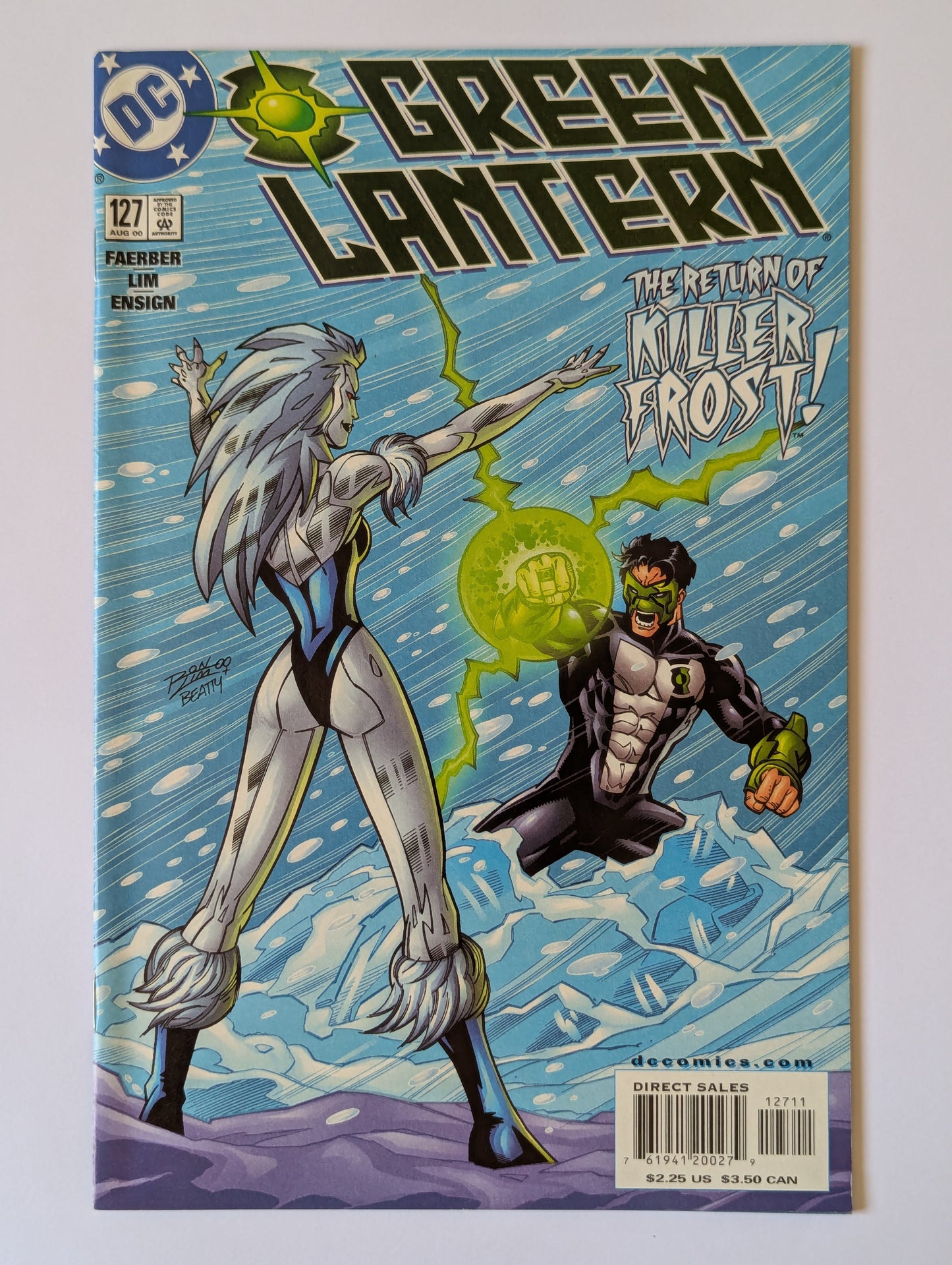 Green Lantern #127 DC Comic Book