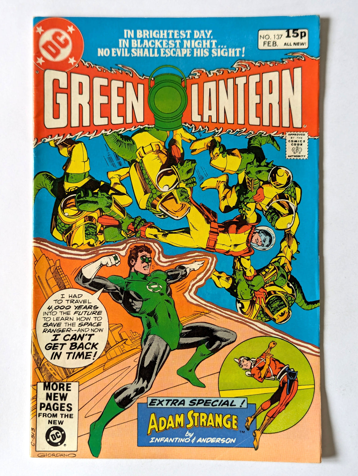 Green Lantern #137 DC Comic Book