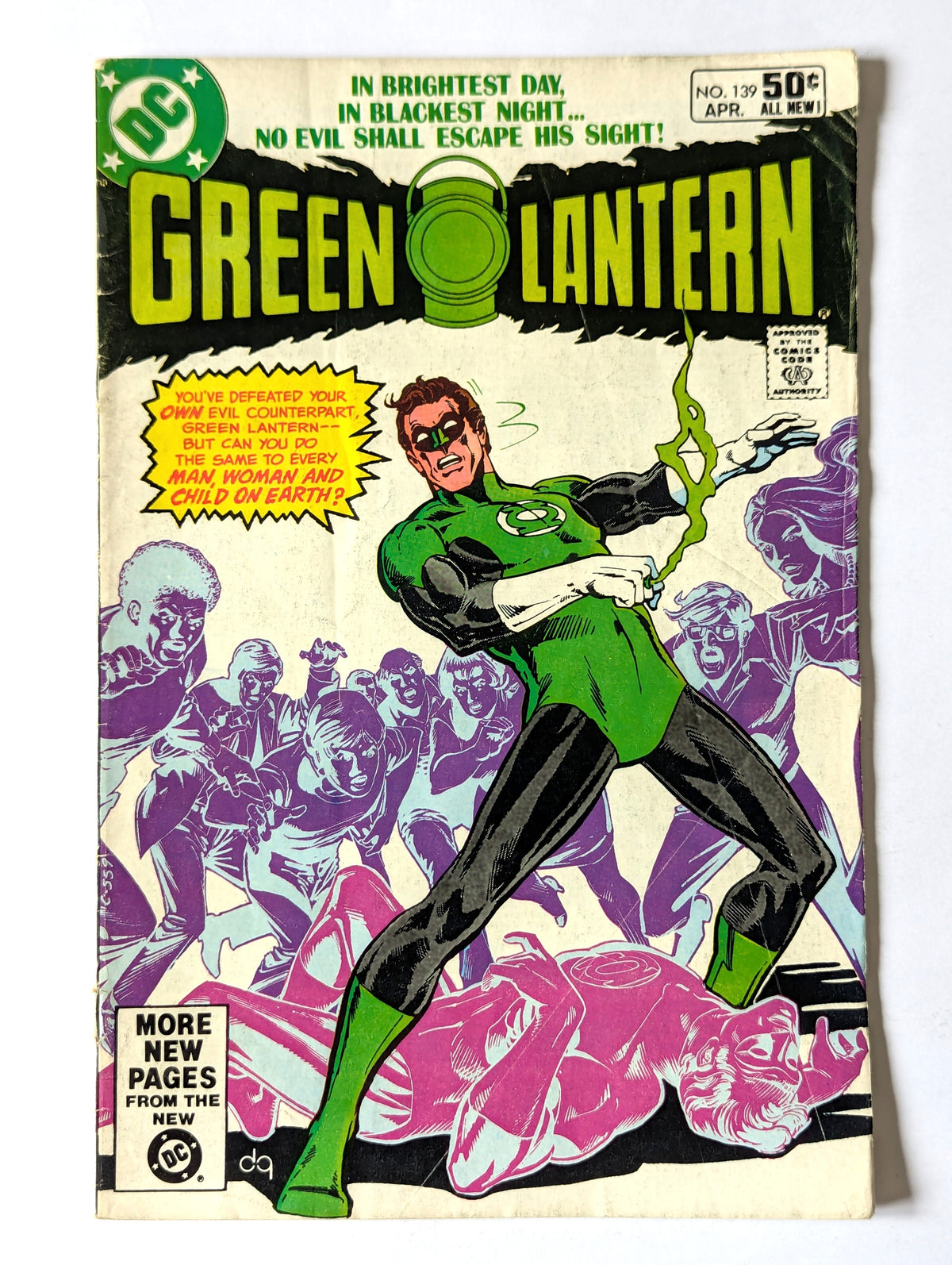 Green Lantern #139 DC Comic Book