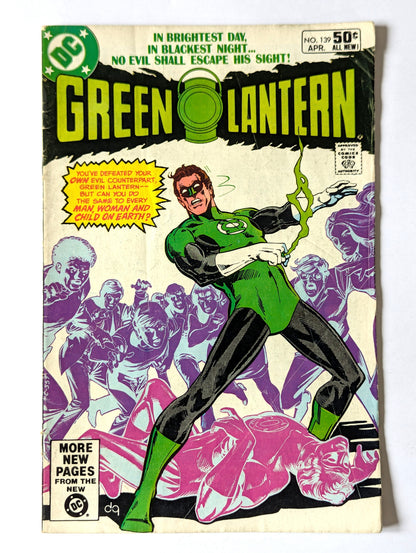 Green Lantern #139 DC Comic Book