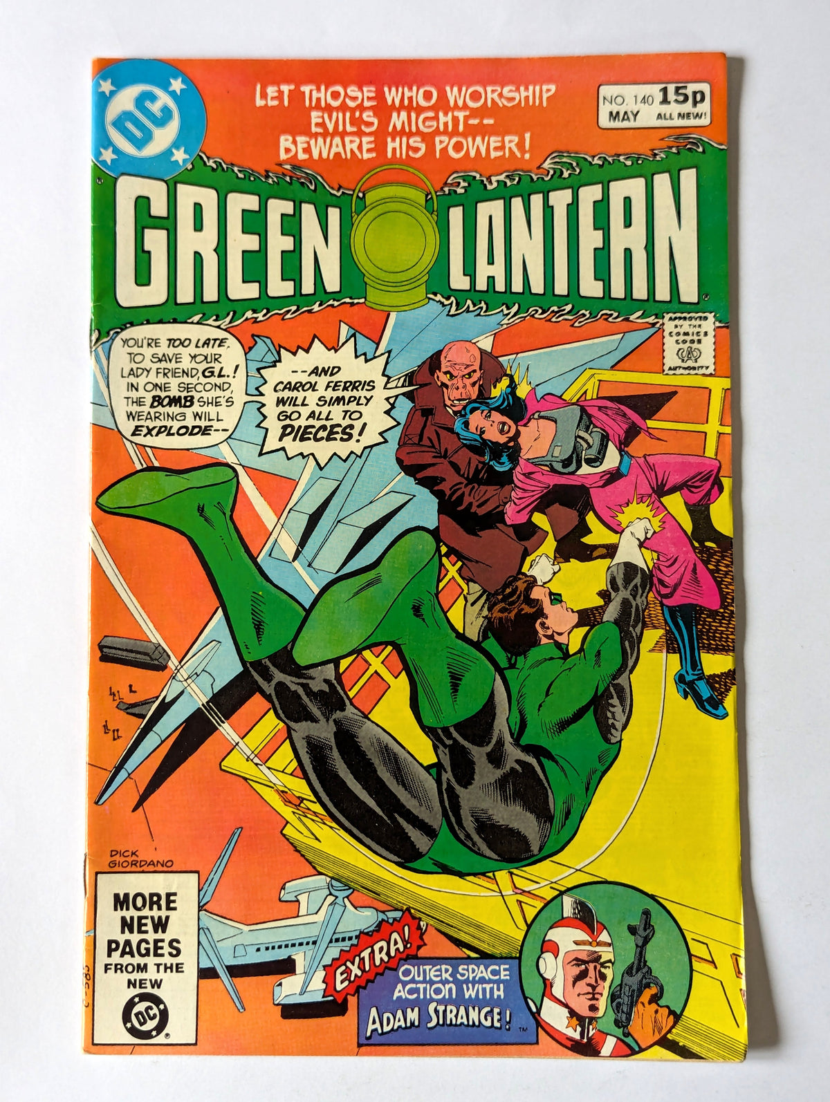 Green Lantern #140 DC Comic Book