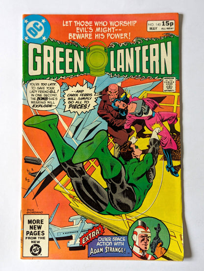 Green Lantern #140 DC Comic Book