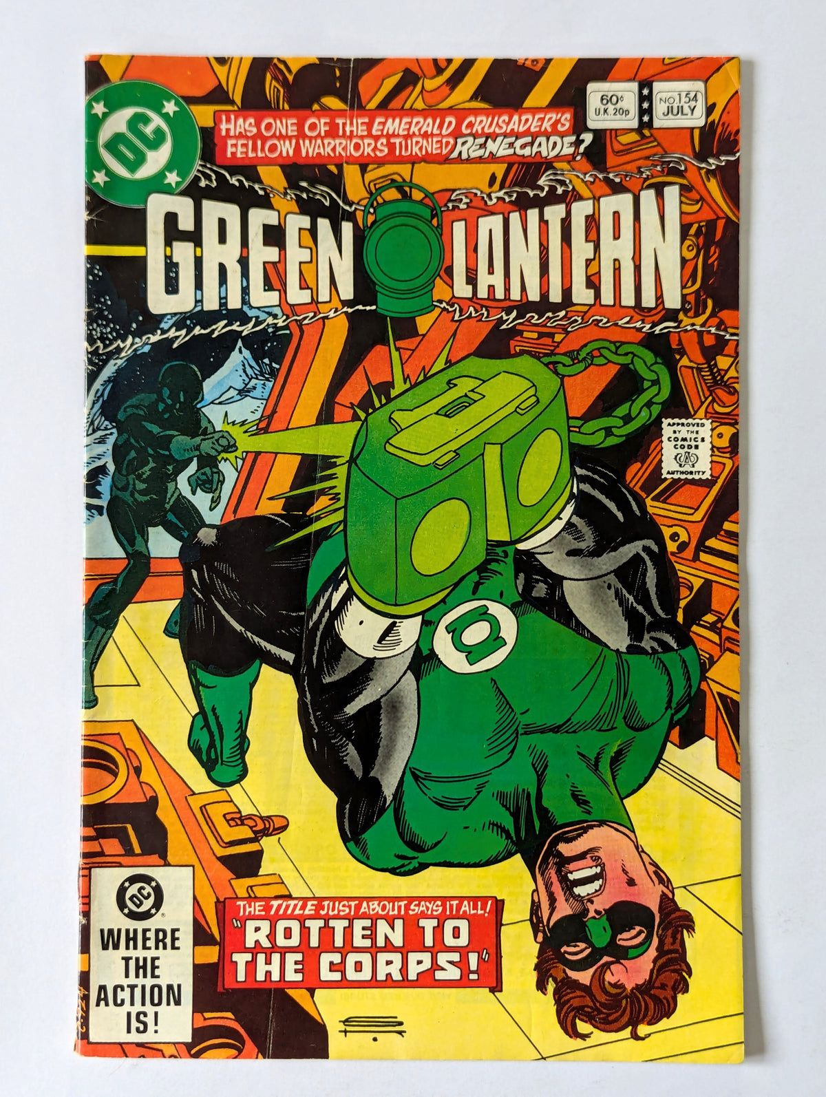 Green Lantern #154 DC Comic Book