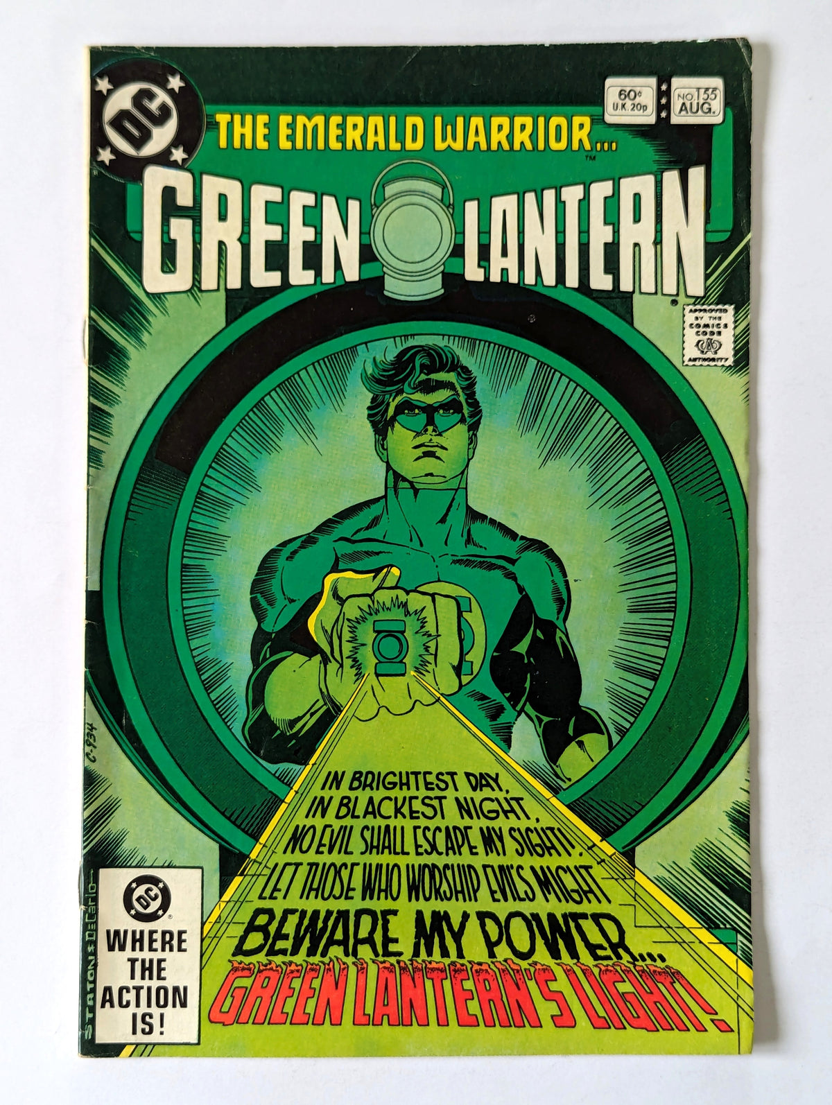 Green Lantern #155 DC Comic Book