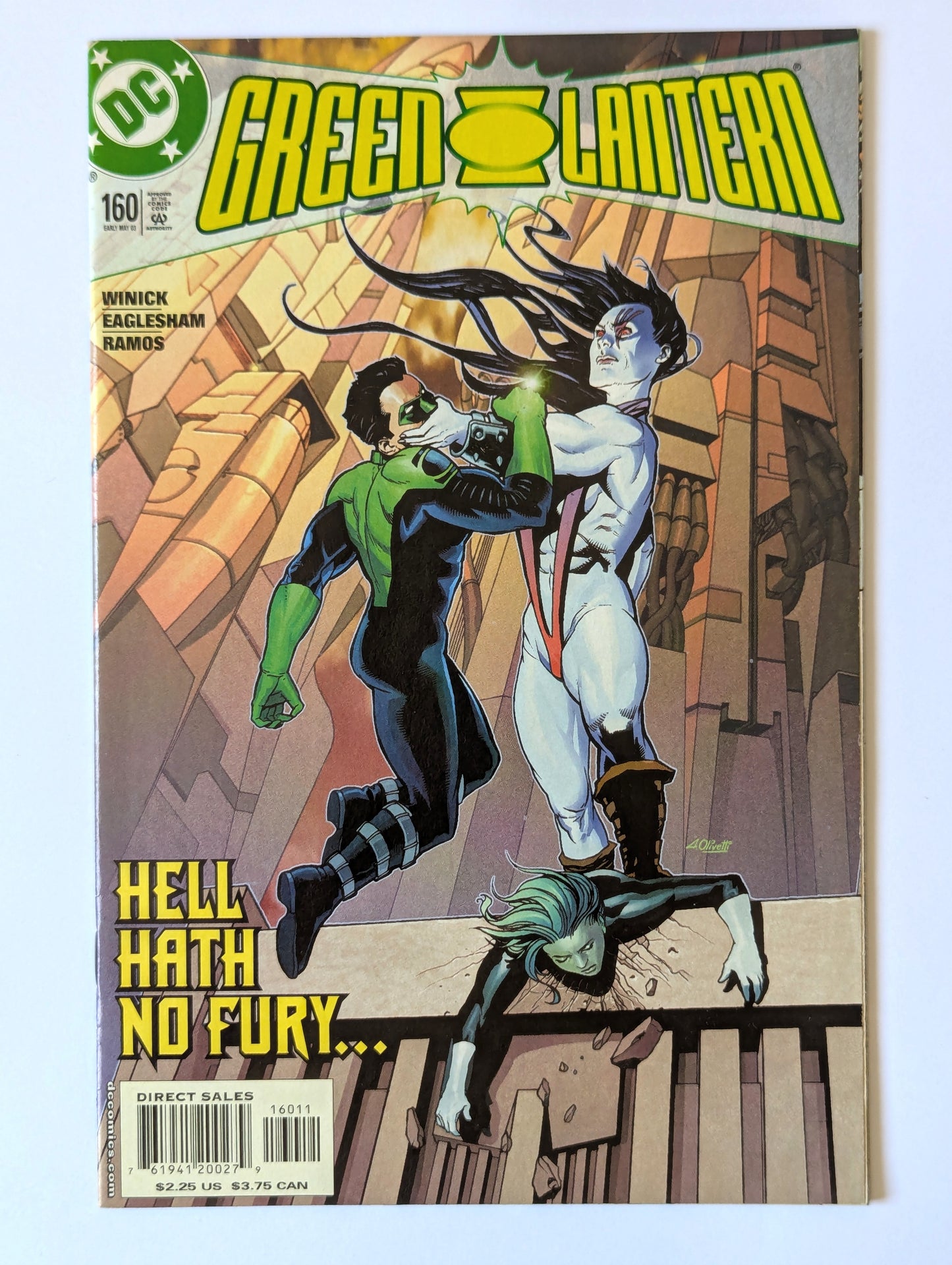 Green Lantern #160 DC Comic Book