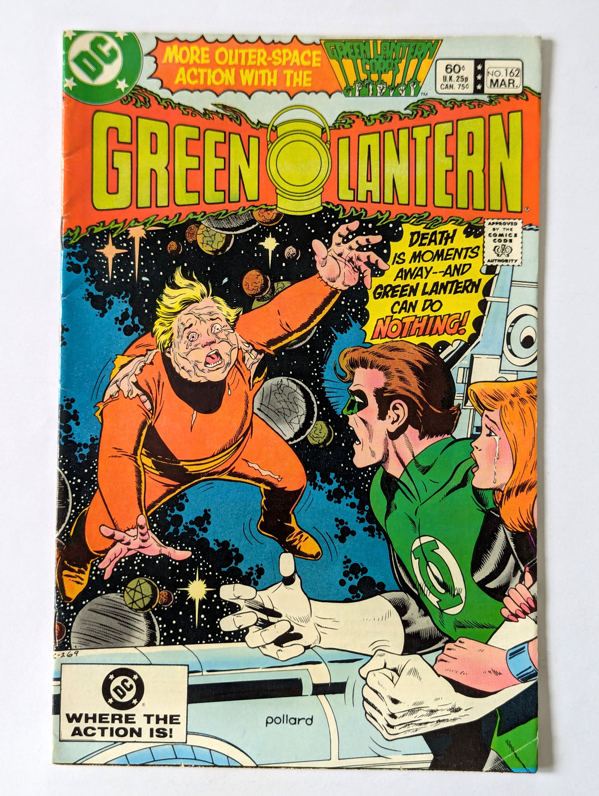 Green Lantern #162 DC Comic Book