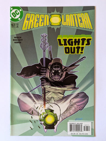 Green Lantern #167 DC Comic Book