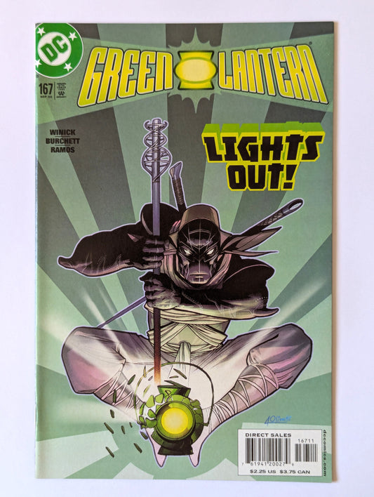 Green Lantern #167 DC Comic Book