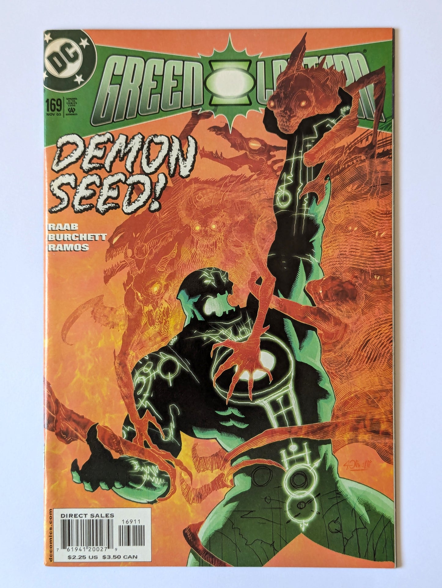 Green Lantern #169 DC Comic Book