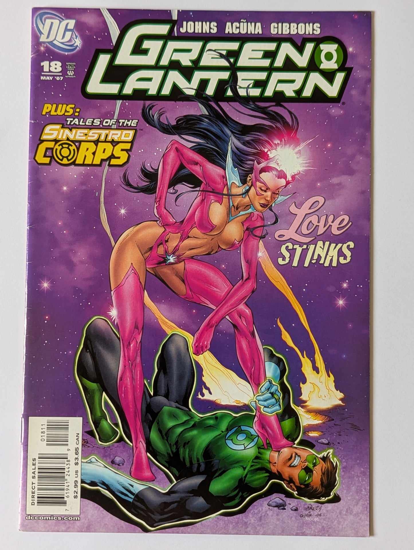 Green Lantern #18 DC Comic Book