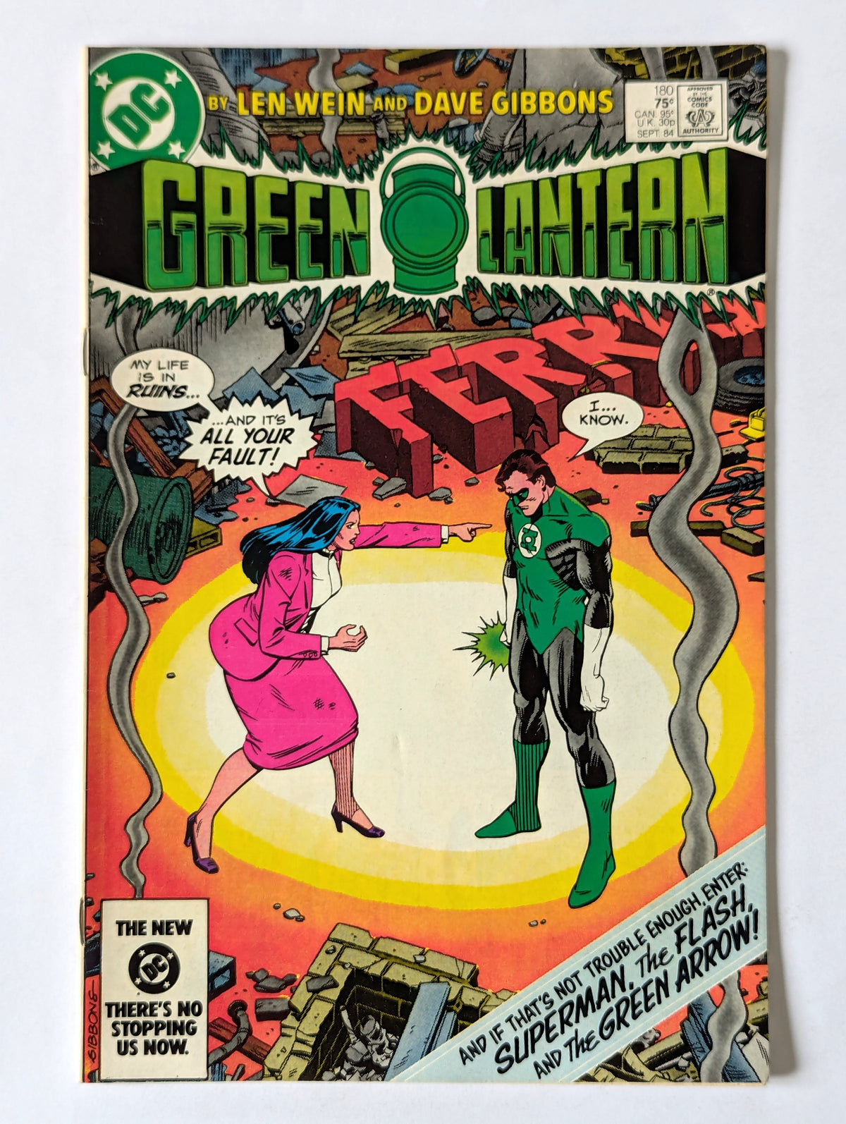 Green Lantern #180 DC Comic Book