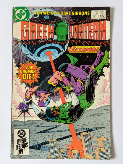 Green Lantern #186 DC Comic Book