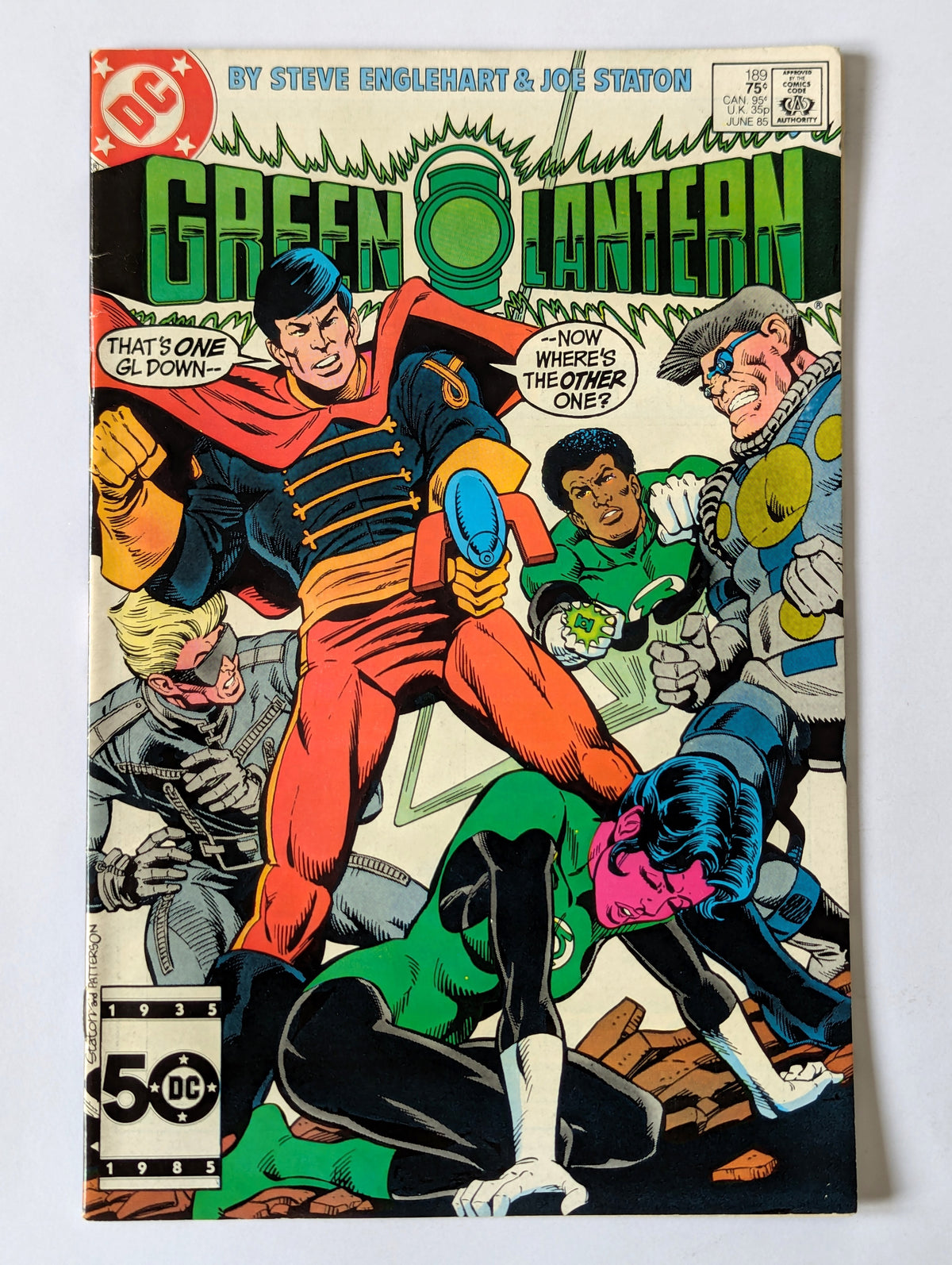 Green Lantern #189 DC Comic Book