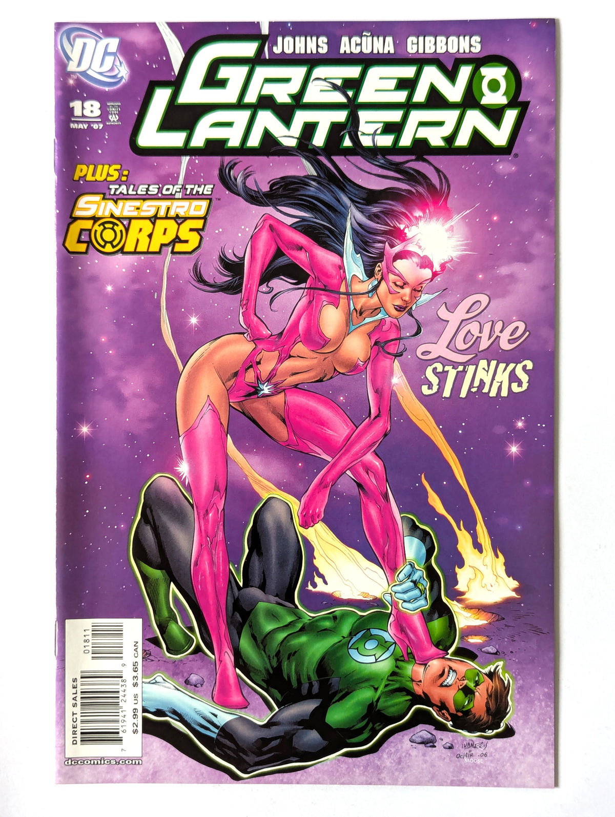 Green Lantern #18 DC Comic Book