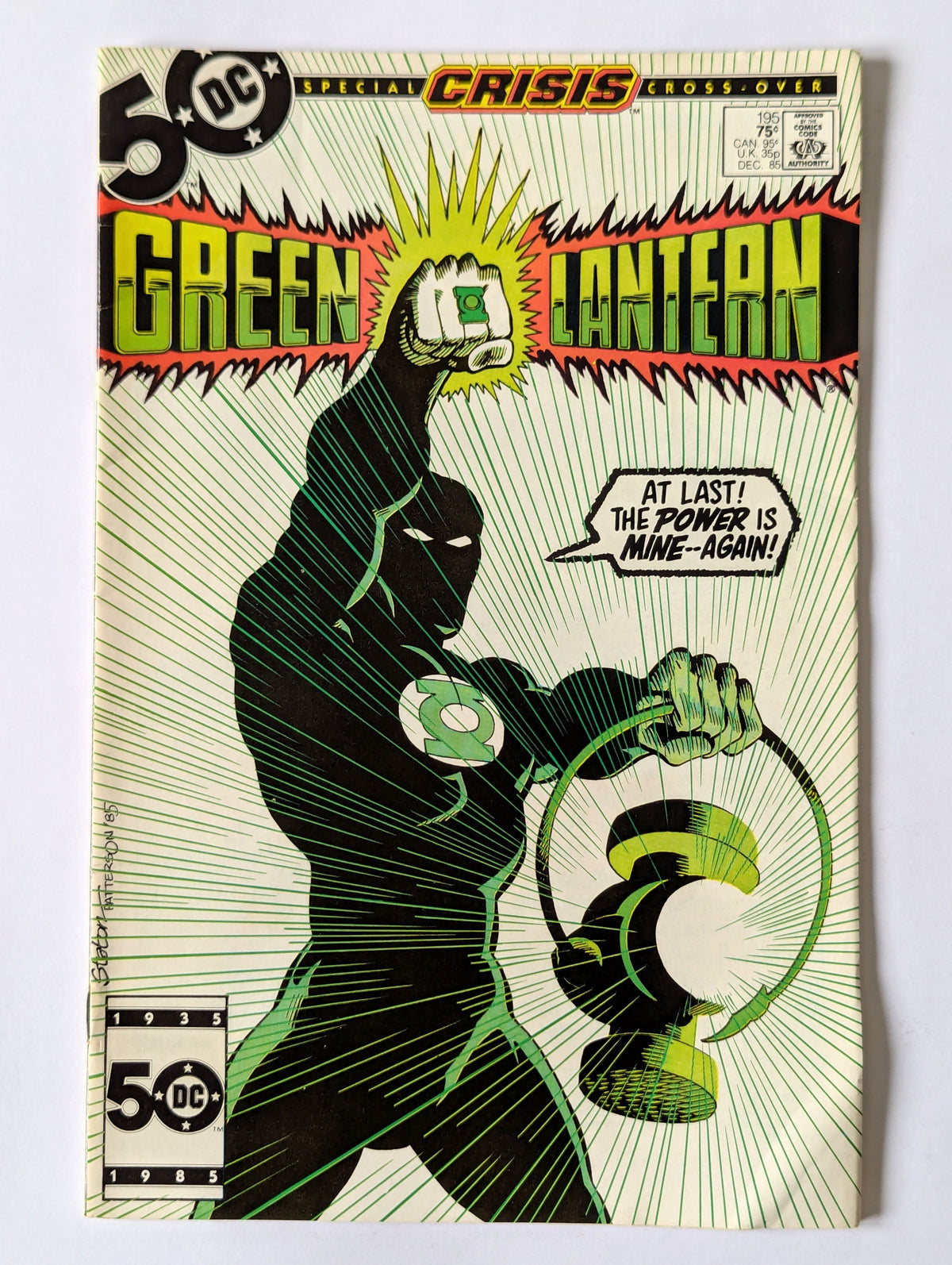 Green Lantern #195 DC Comic Book