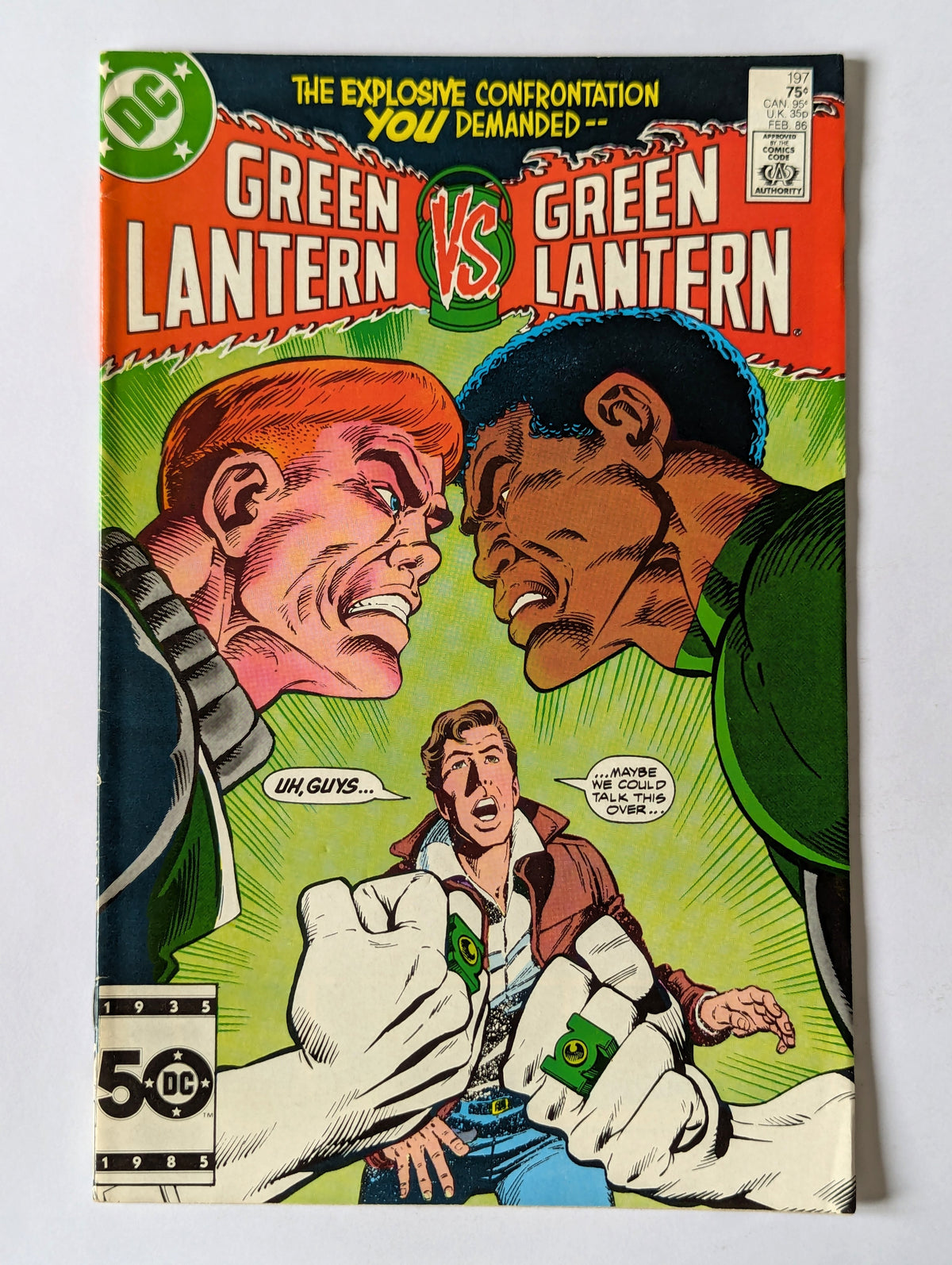 Green Lantern #197 DC Comic Book