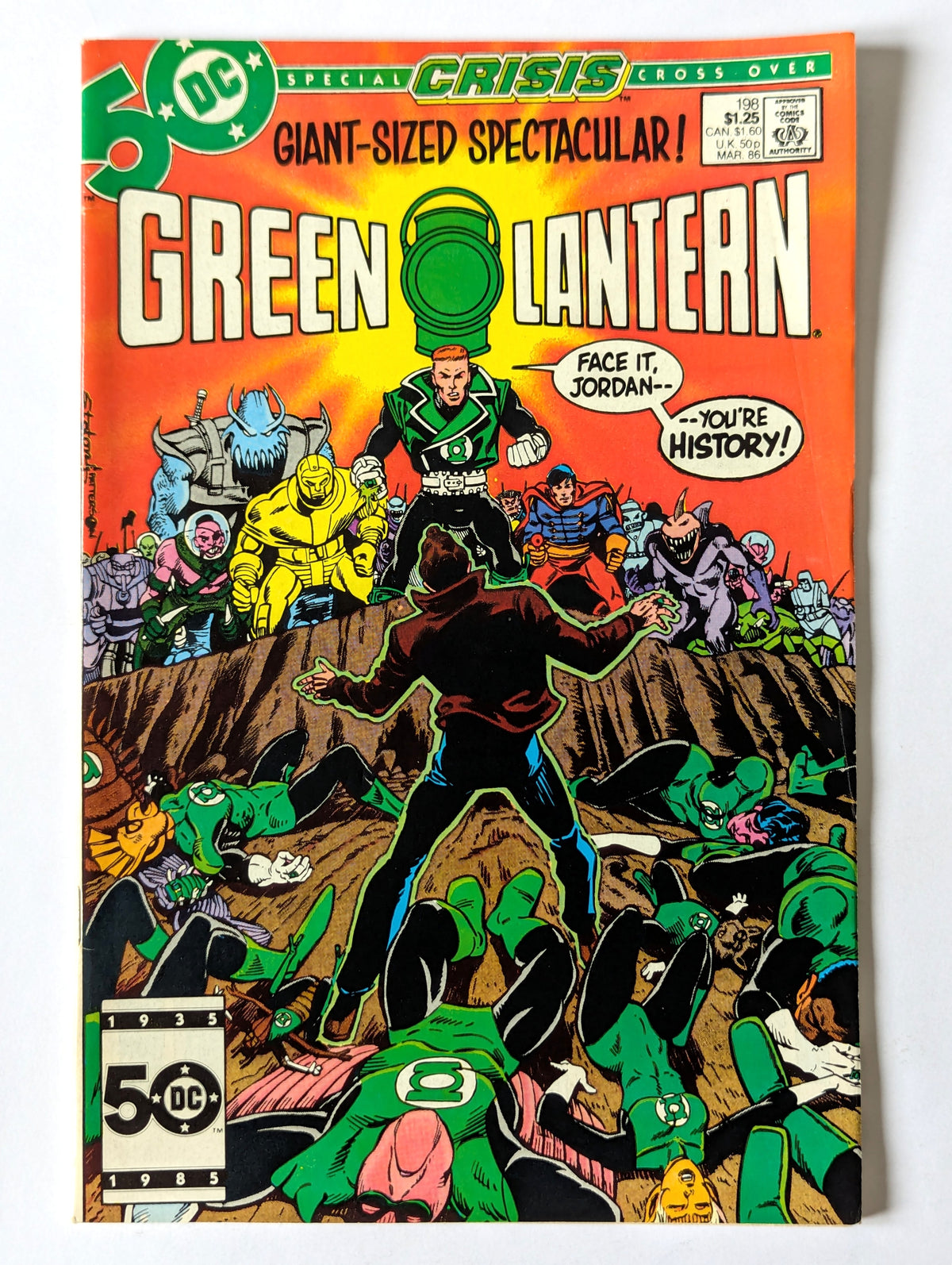 Green Lantern #198 DC Comic Book