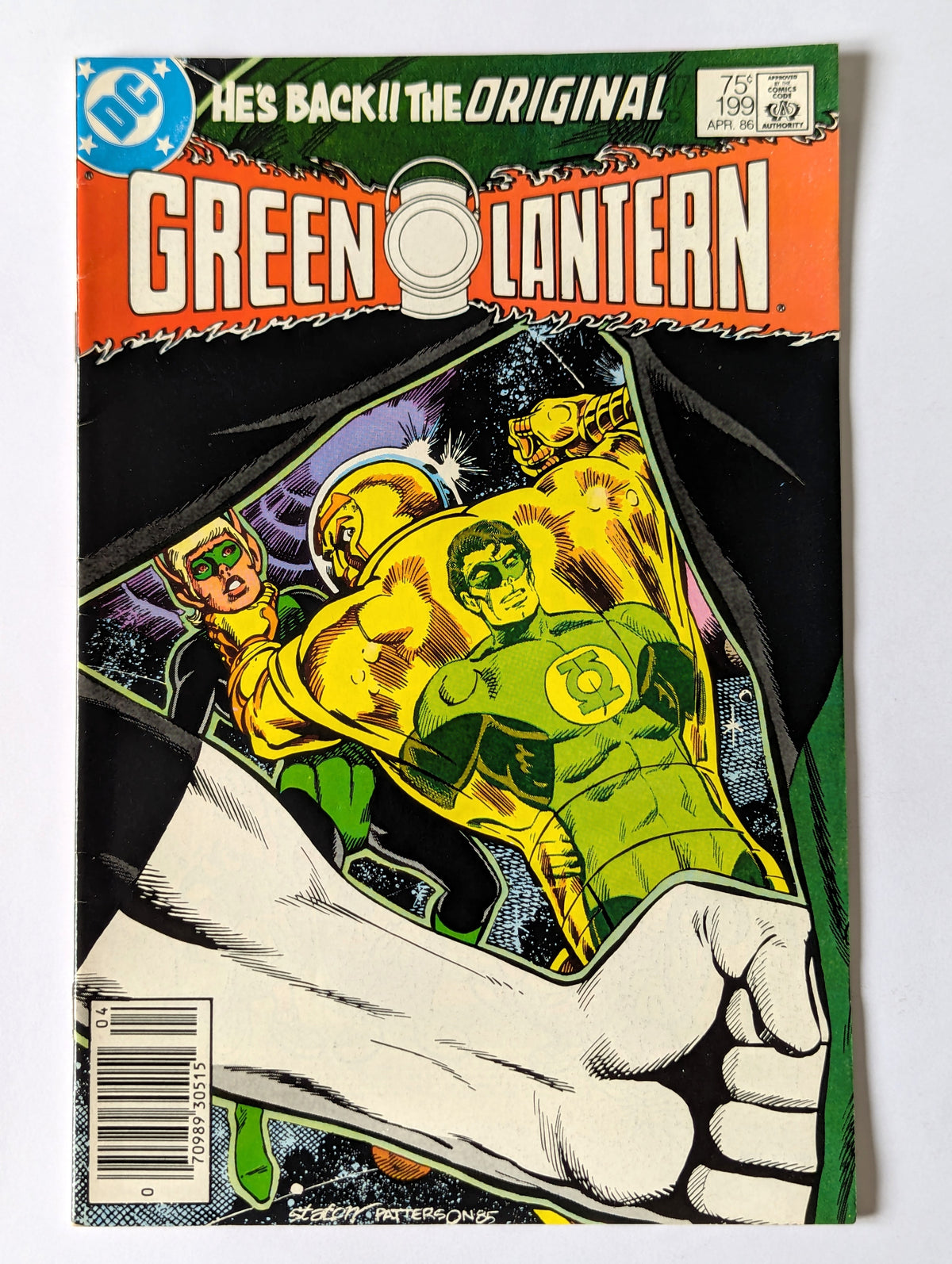 Green Lantern #199 DC Comic Book