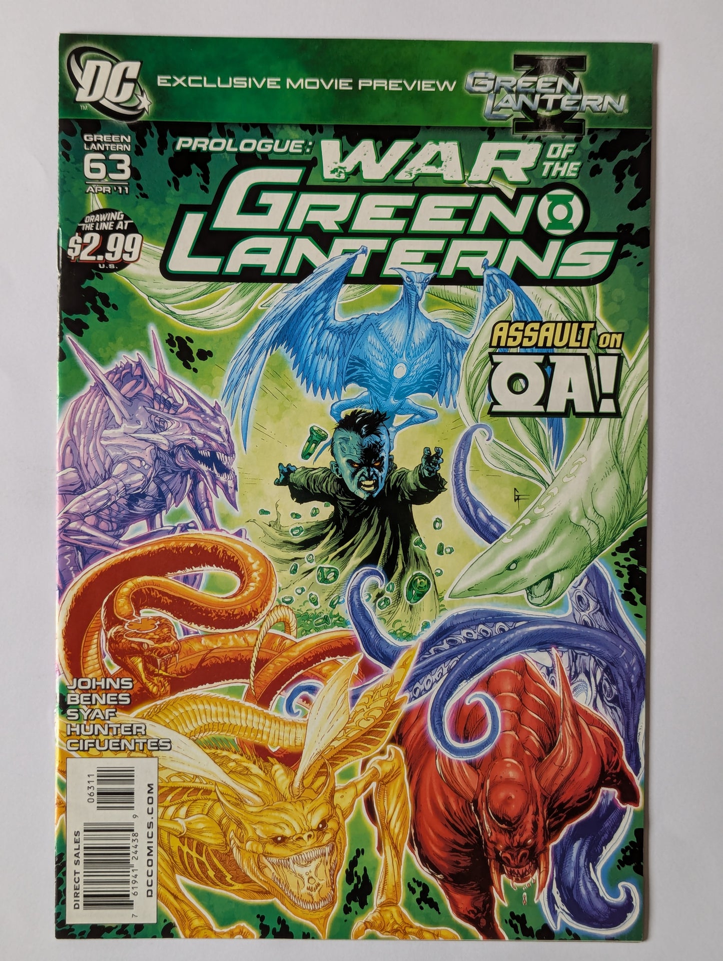 Green Lantern #63 DC Comic Book