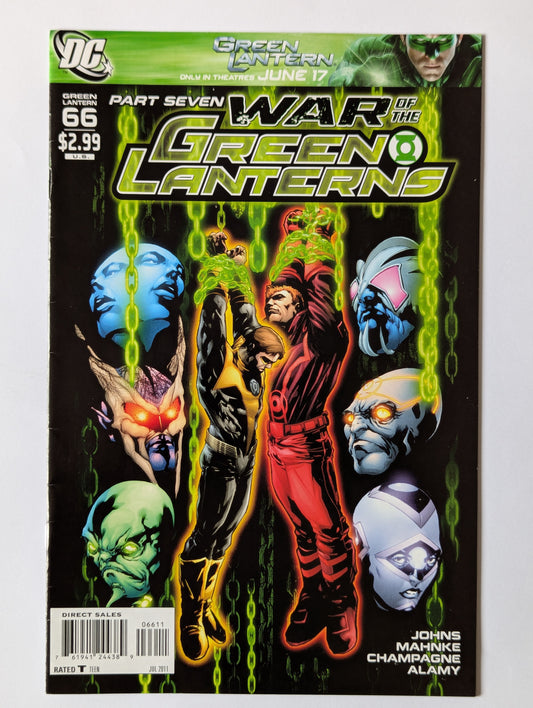 Green Lantern #66 DC Comic Book