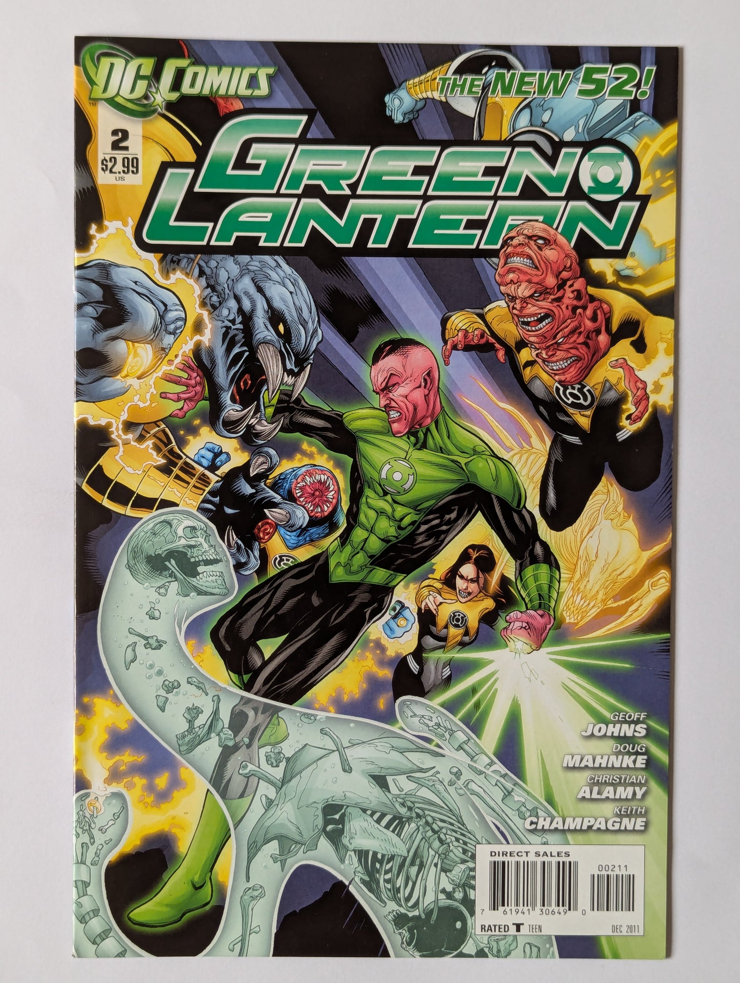 Green Lantern #2 DC Comic Book