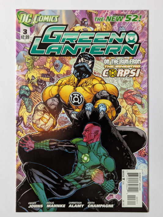 Green Lantern #3 DC Comic Book