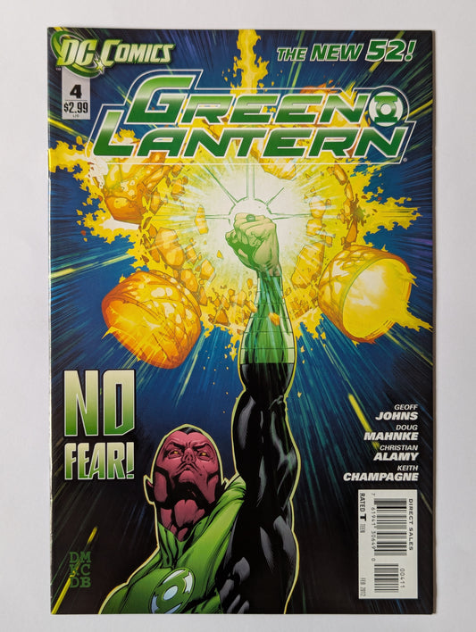 Green Lantern #4 DC Comic Book