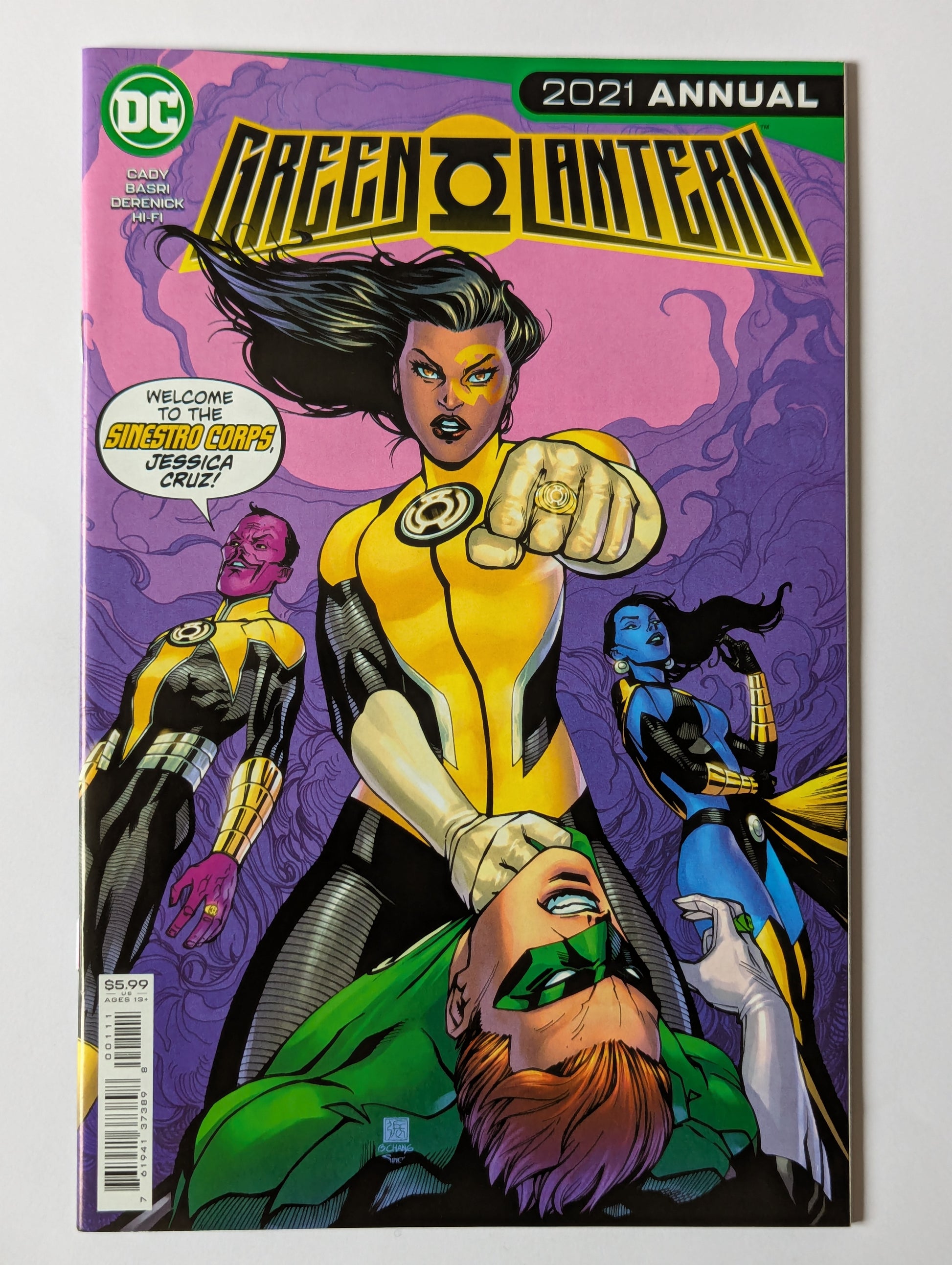 Green Lantern 2021 Annual DC Comic Book