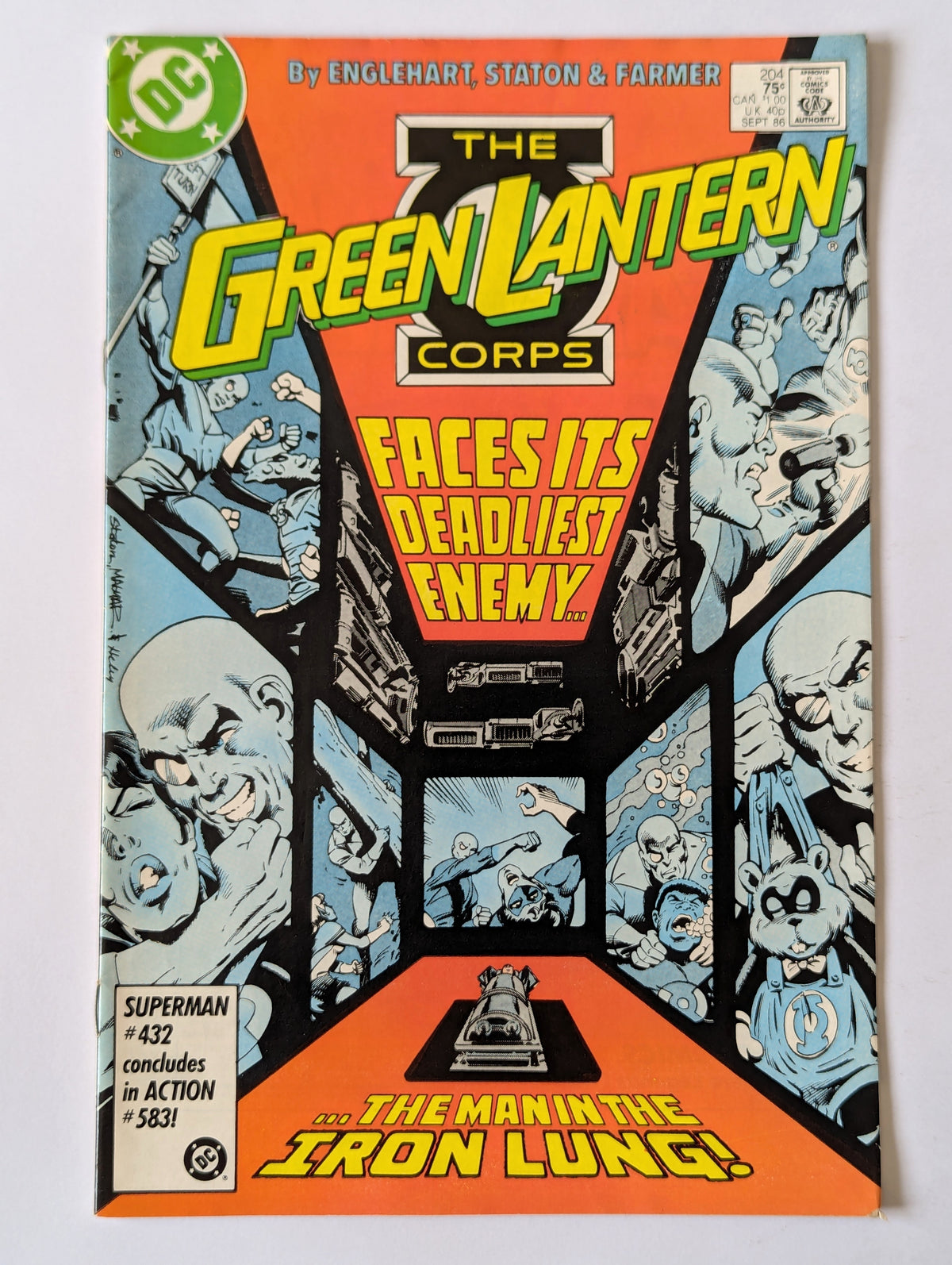 Green Lantern Corps #204 DC Comic Book