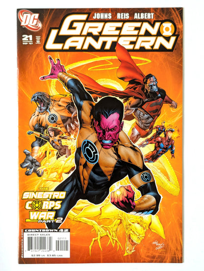 Green Lantern #21 DC Comic Book