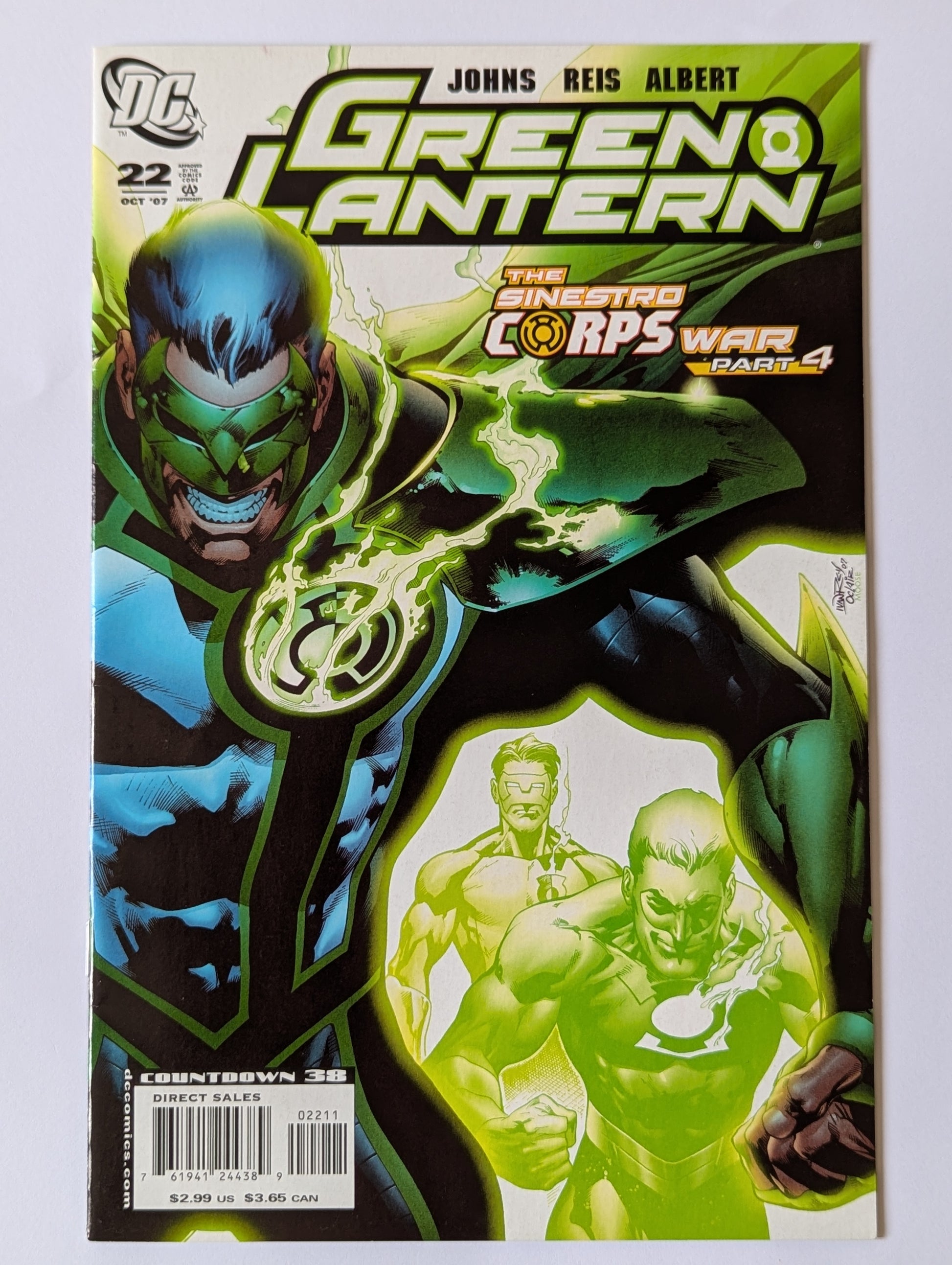 Green Lantern #22 DC Comic Book