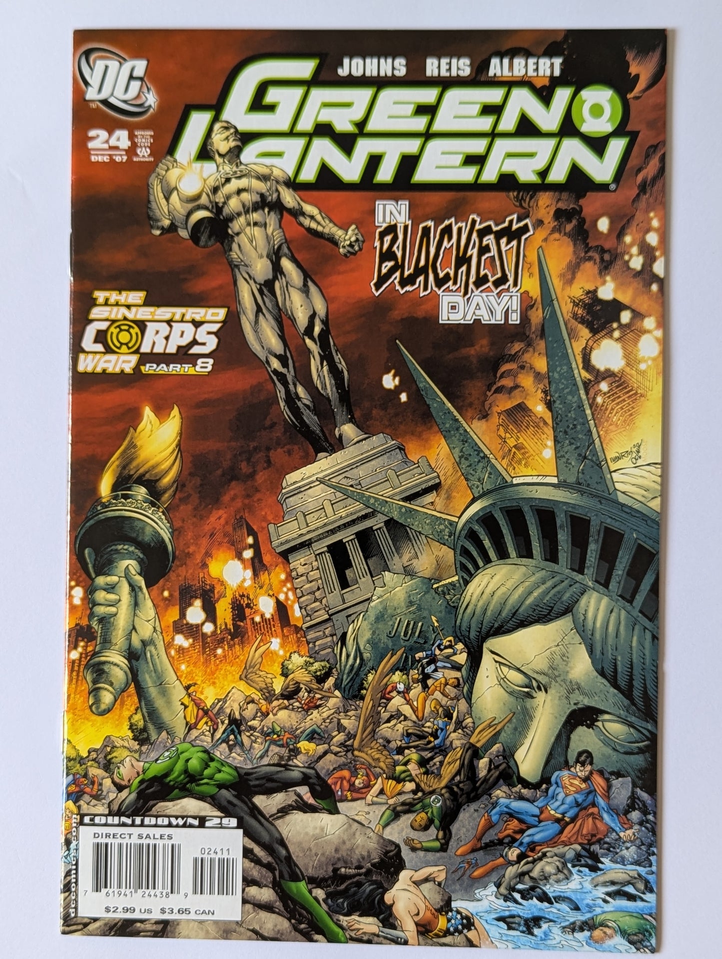 Green Lantern #24 DC Comic Book