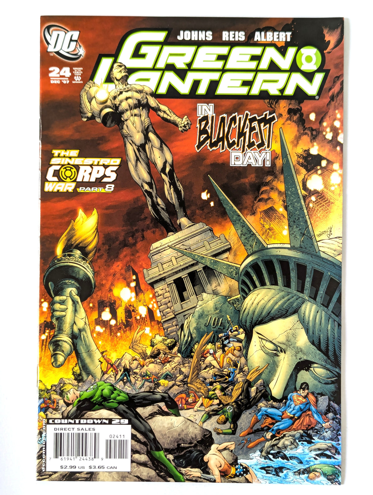 Green Lantern #24 DC Comic Book