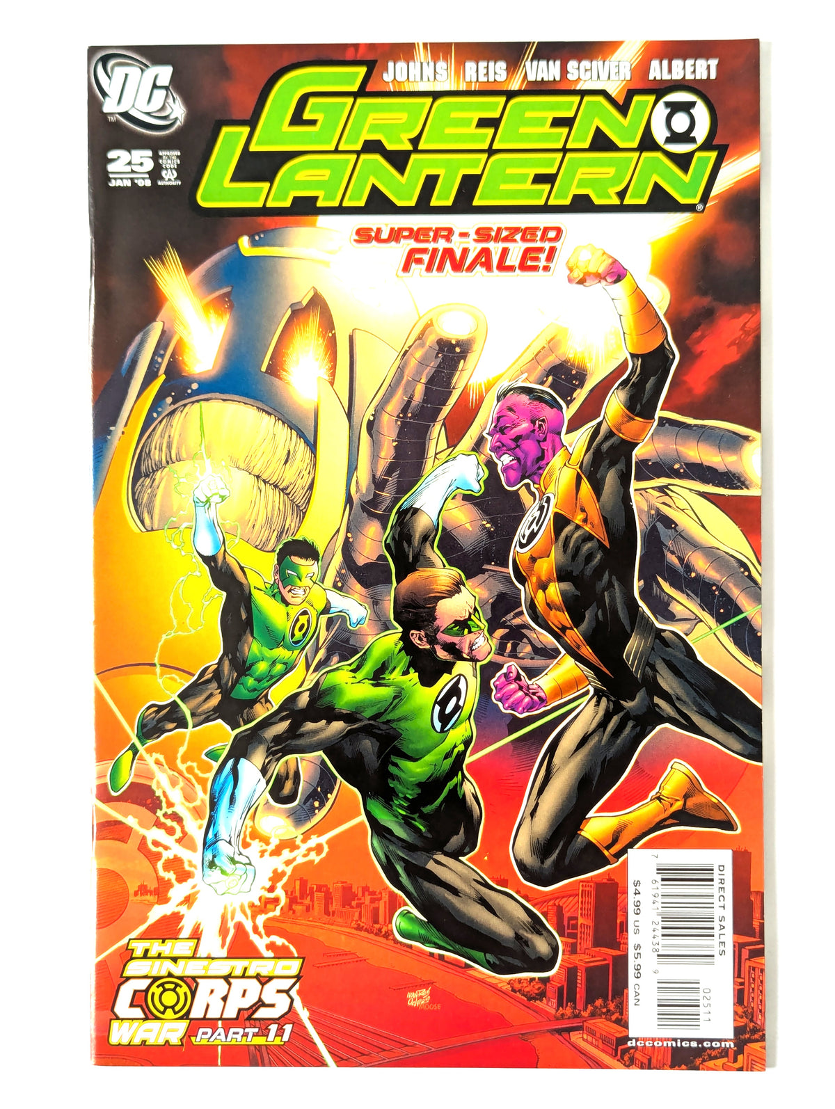 Green Lantern #25 DC Comic Book