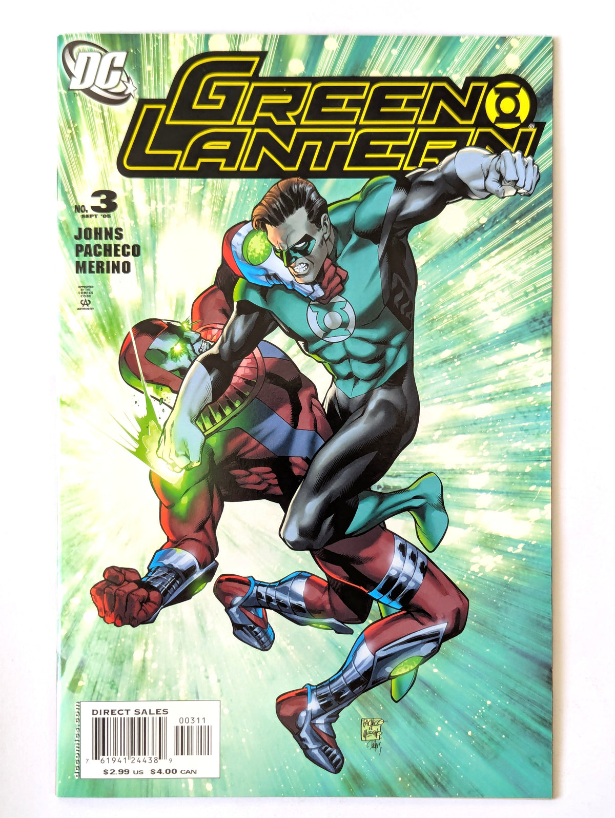 Green Lantern #3 DC Comic Book