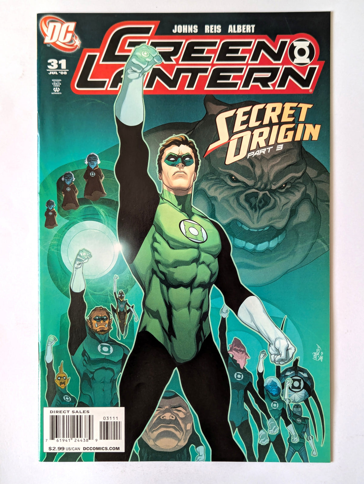 Green Lantern #31 DC Comic Book