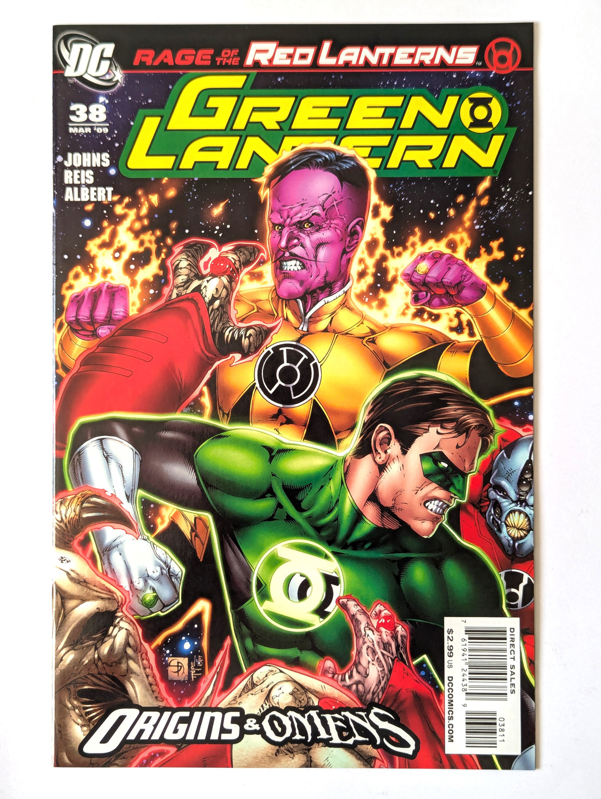 Green Lantern #38 DC Comic Book