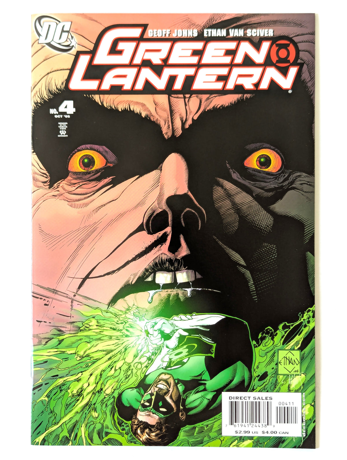 Green Lantern #4 DC Comic Book