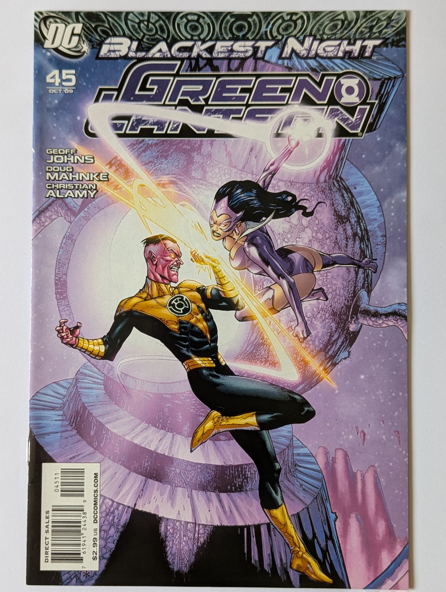 Green Lantern #45 DC Comic Book