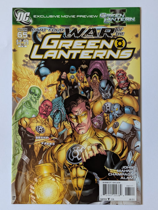 Green Lantern #65 DC Comic Book