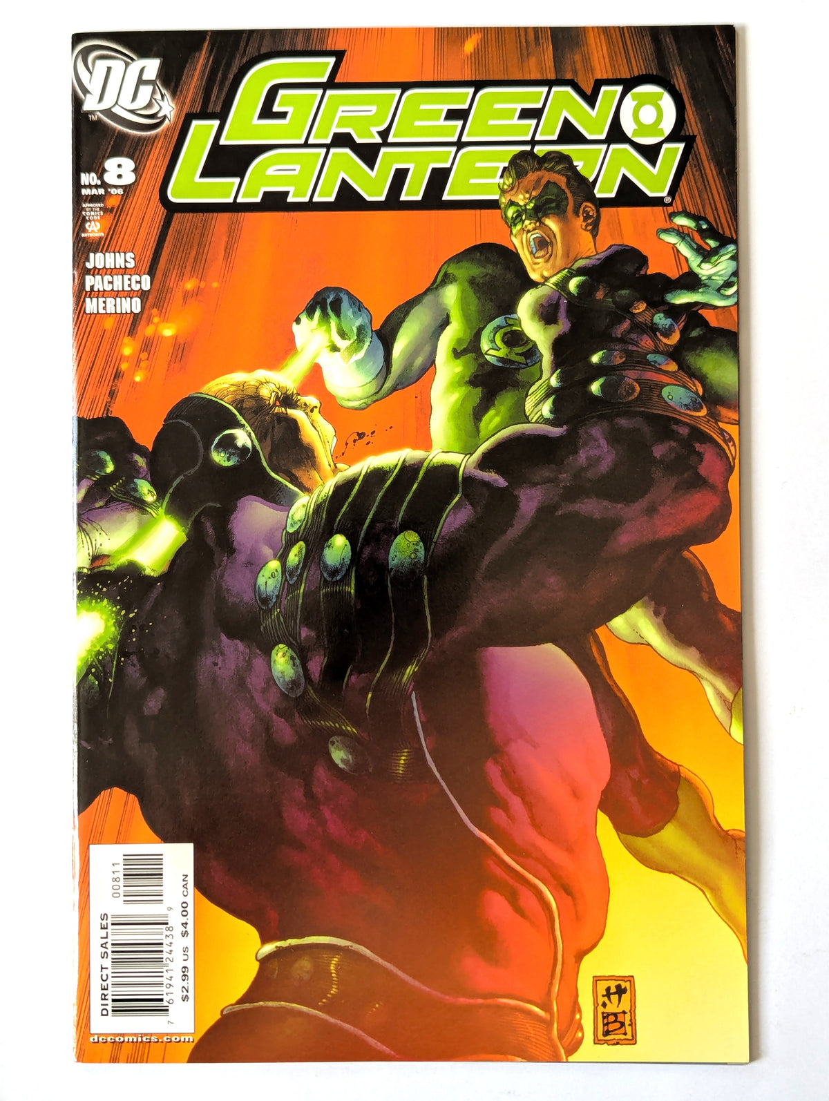 Green Lantern #8 DC Comic Book