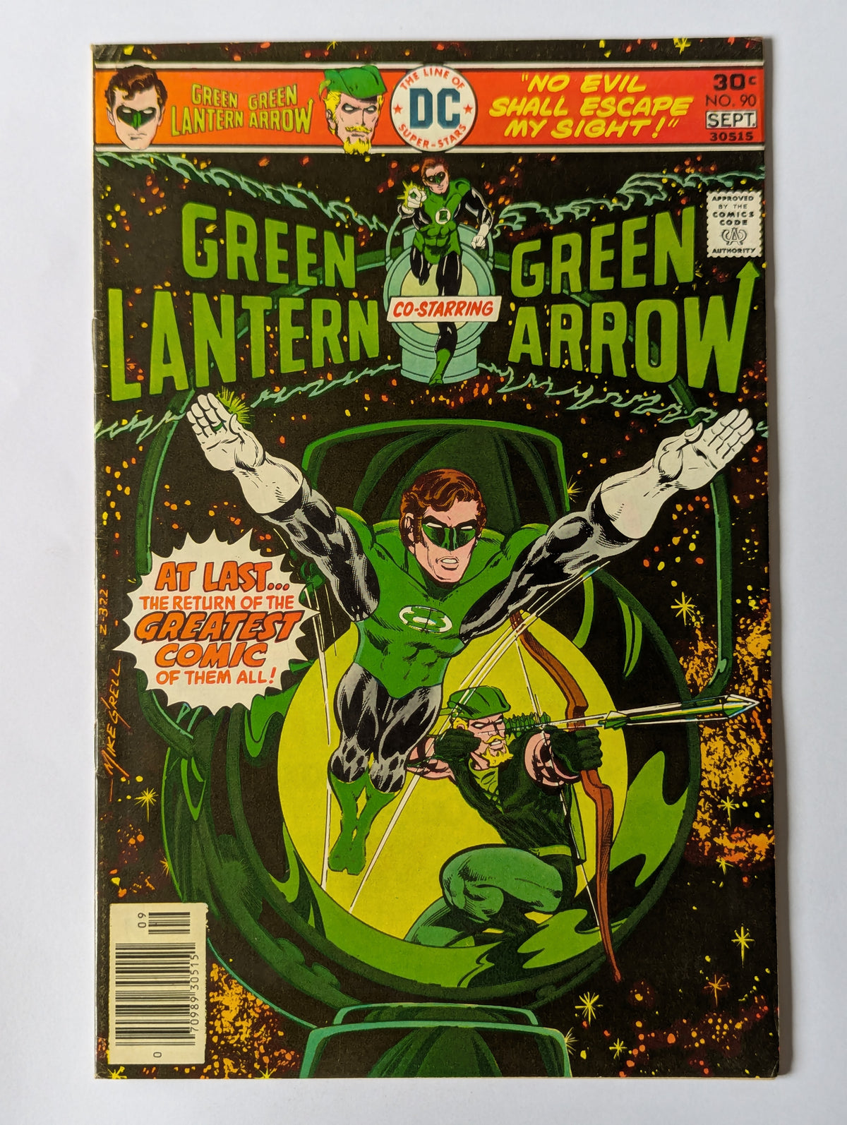 Green Lantern #90 DC Comic Book