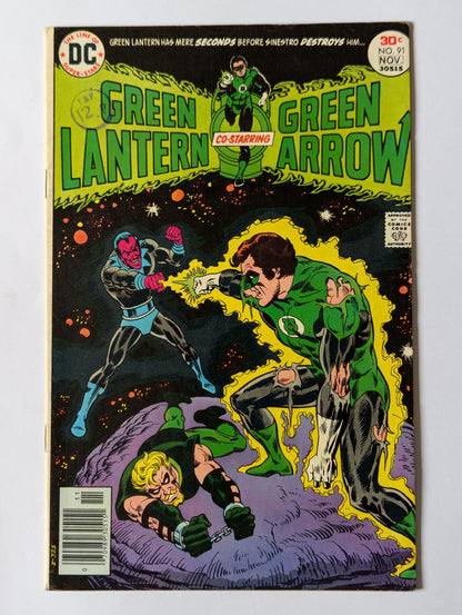 Green Lantern #91 DC Comic Book