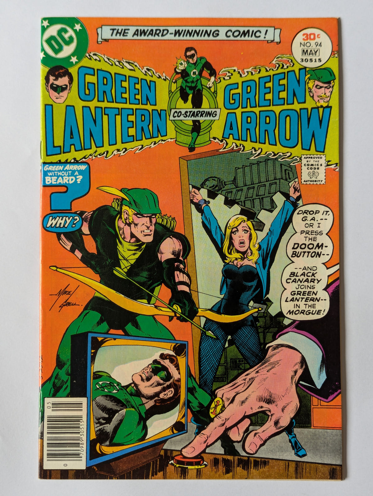 Green Lantern #94 DC Comic Book