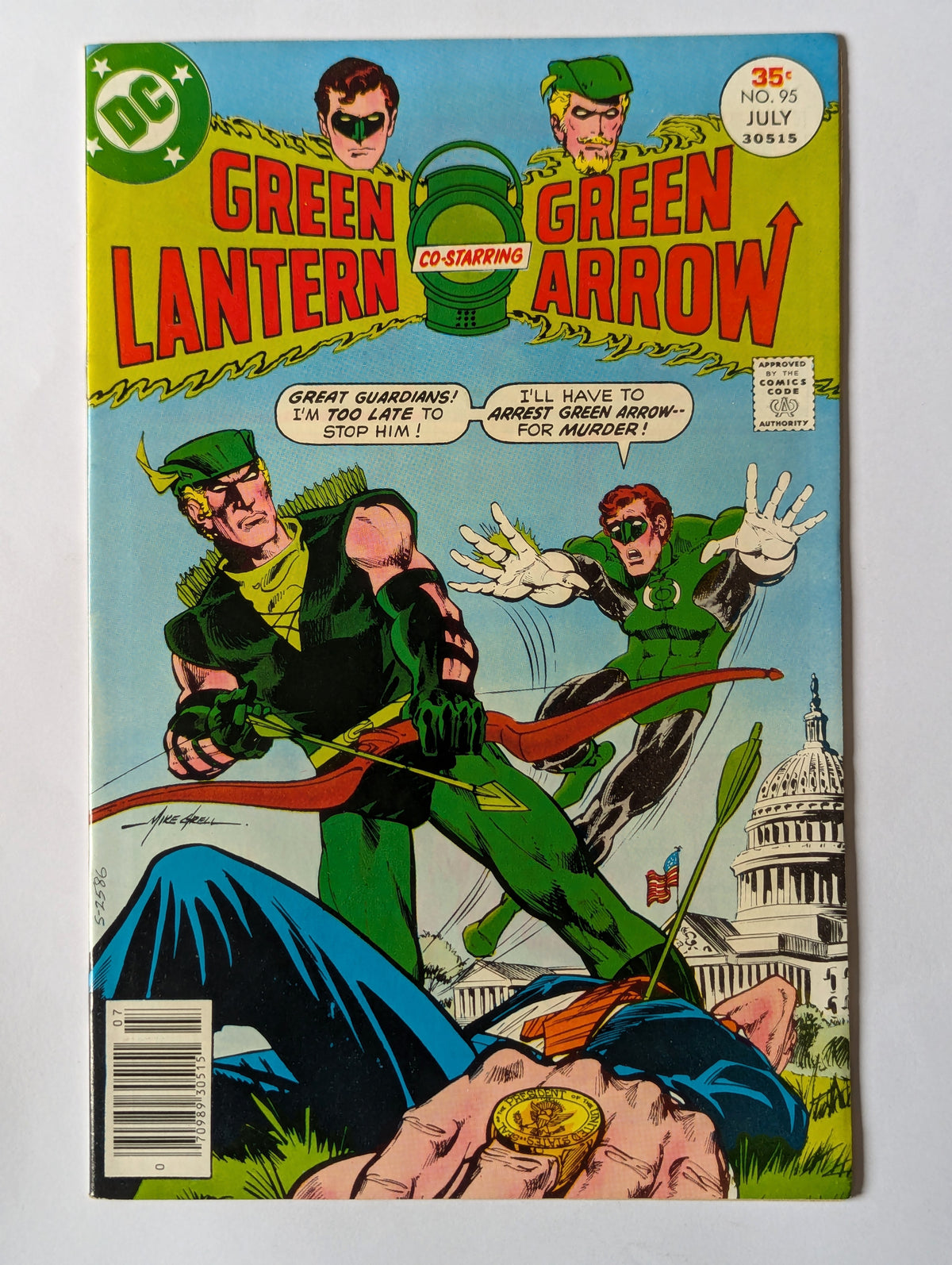 Green Lantern #95 DC Comic Book