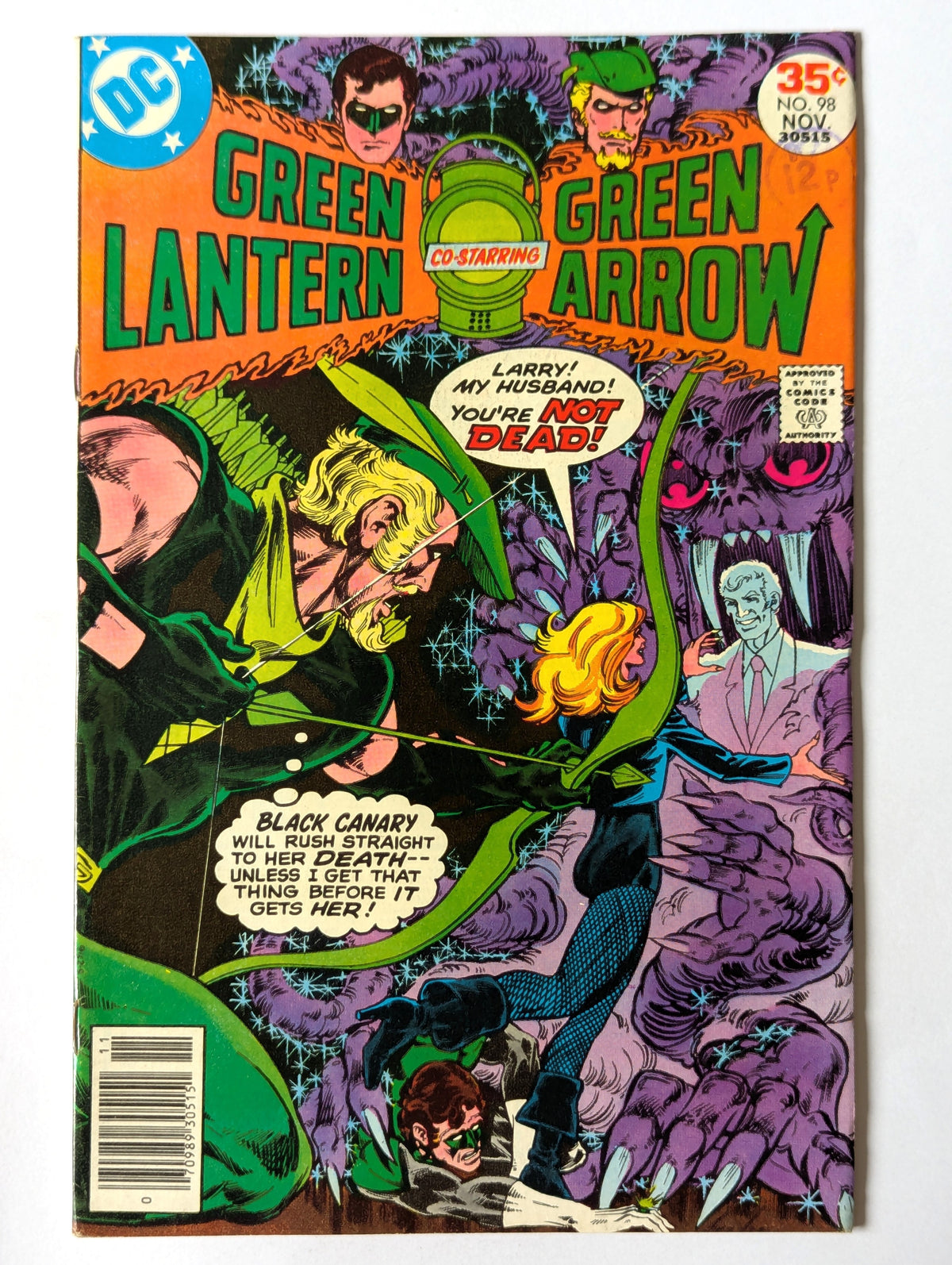 Green Lantern #98 DC Comic Book