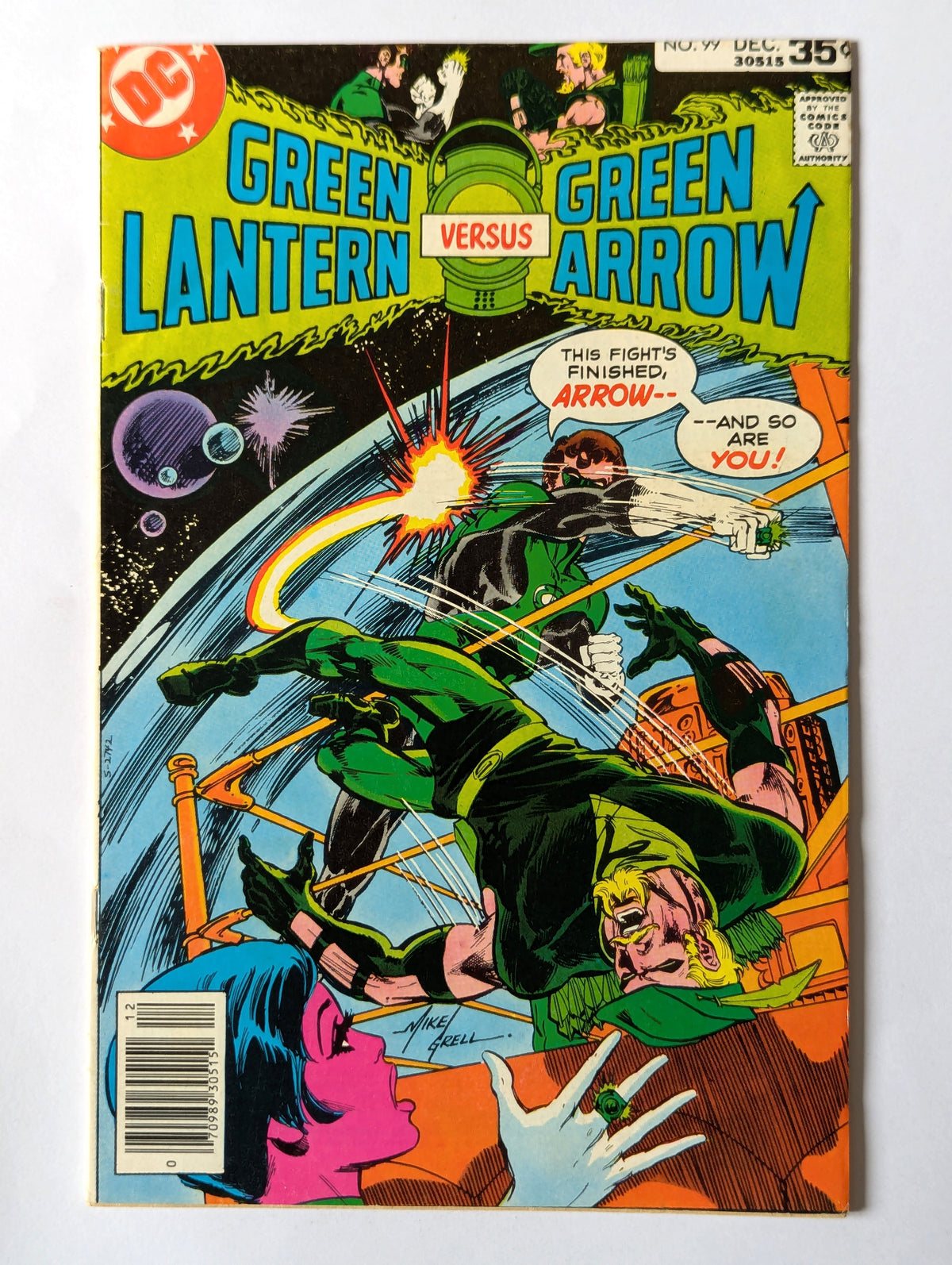 Green Lantern #99 DC Comic Book