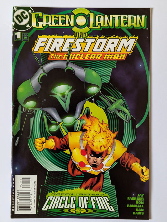 Green Lantern Circle of Fire Firestrorm #1 DC Comic Book