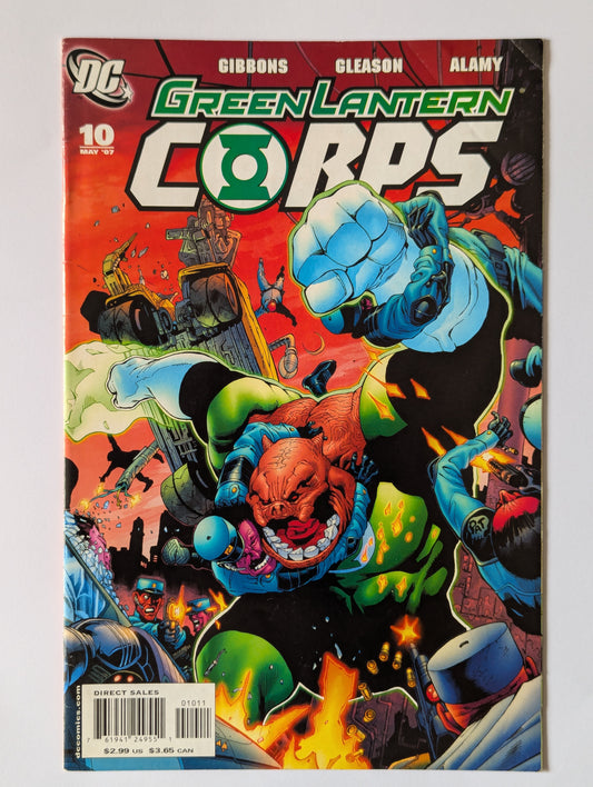 Green Lantern Corps #10 DC Comic Book